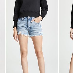 AGOLDE Parker Vintage Loose Fit Cutoff Shorts